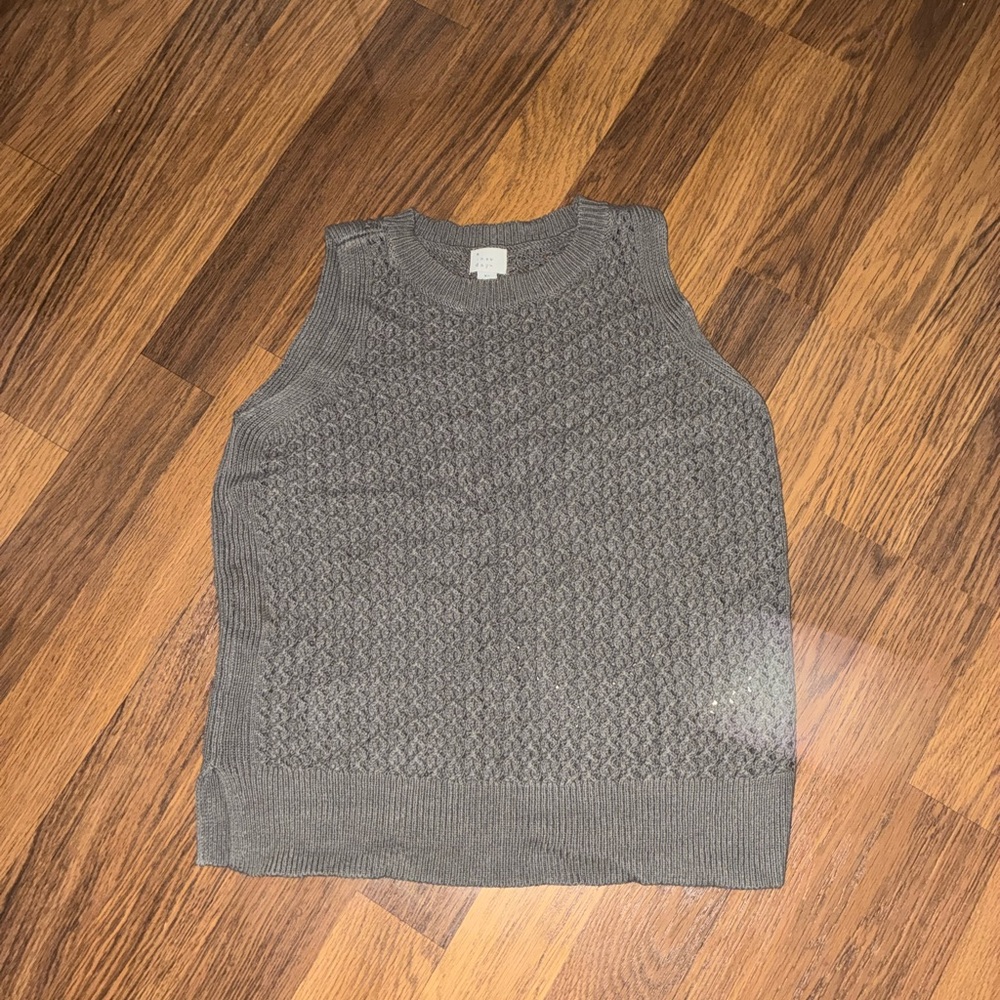 a new day Gray Knit Vest